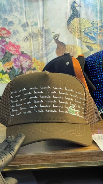 Casquette Lacoste Marron Style