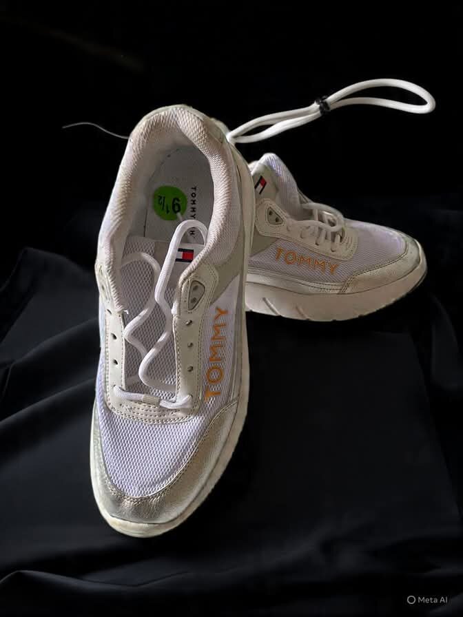 Baskets en toile blanches élégantes