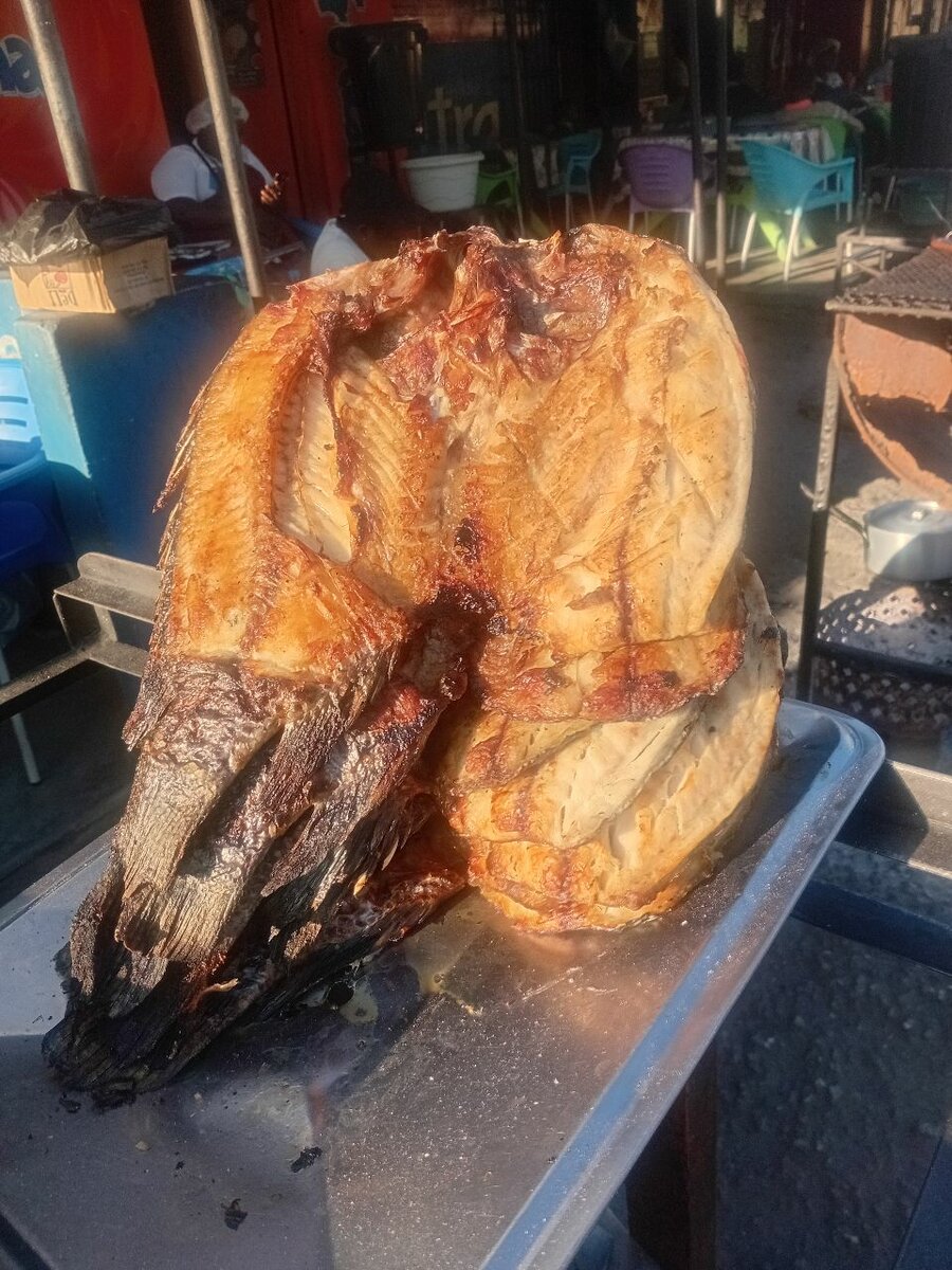 Roasted  fish