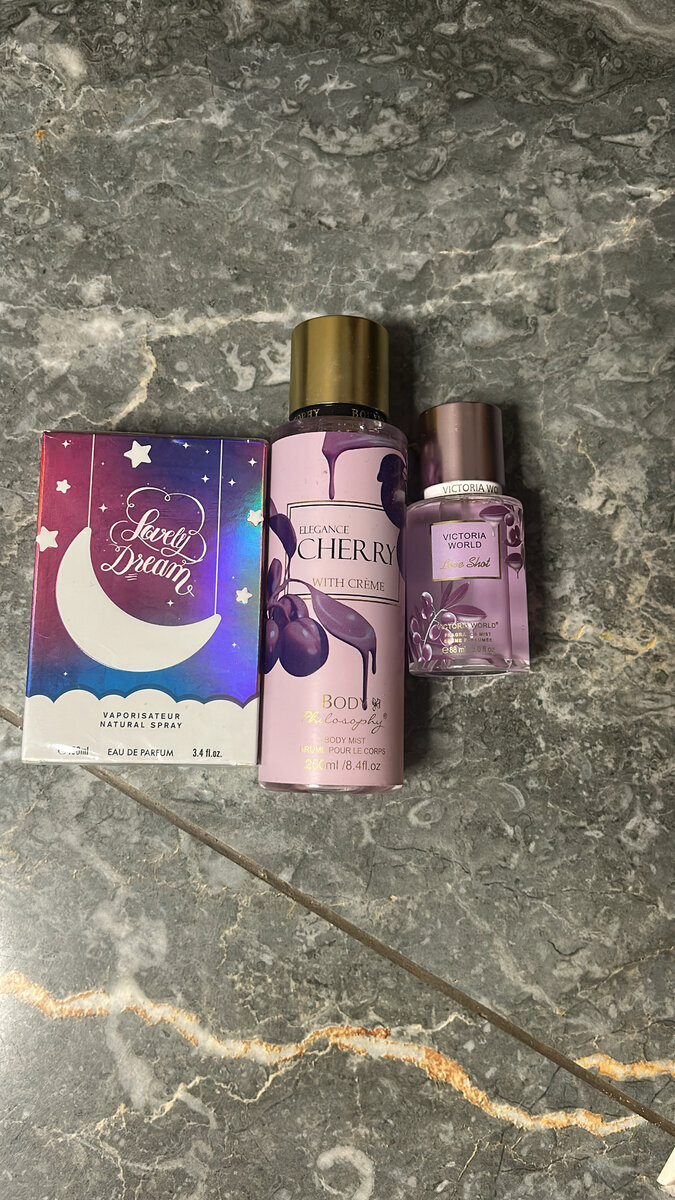 Ensemble parfum