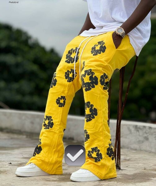 Pantalon fleurie
