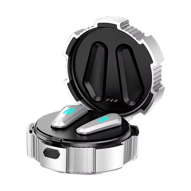 Écouteurs Bluetooth futuristes