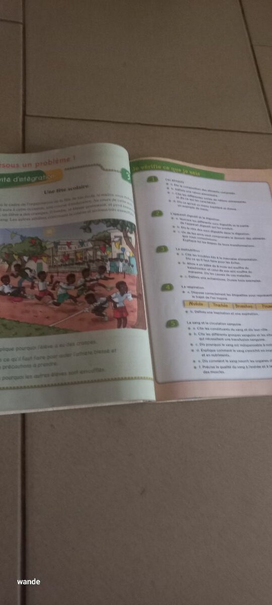 Livre de Sciences CM2