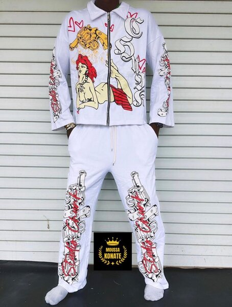 Ensemble Streetwear Unisexe Tendance