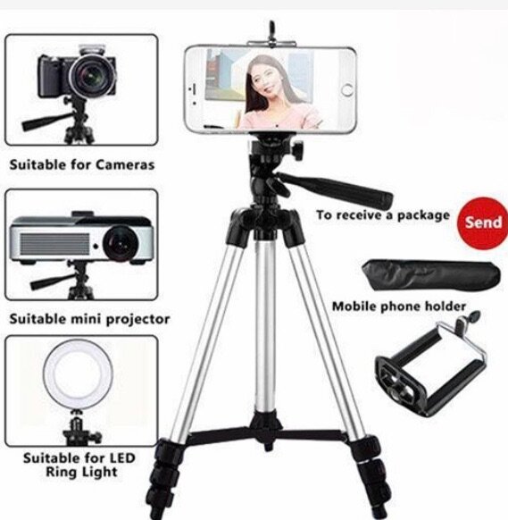 Tripod stand selfie sticks phone stand
