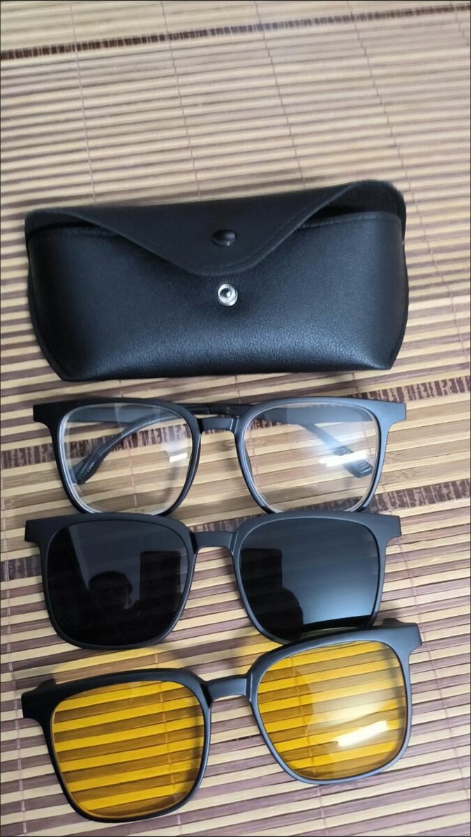 Очки с клипсами на -1.50