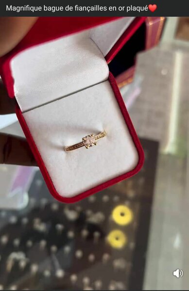 Bague de Fiançailles Éclatante