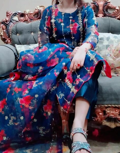 3peies Blue Dress