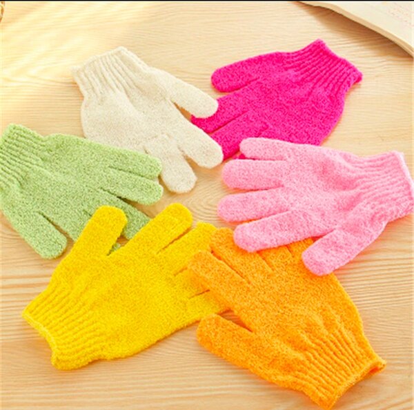 Bath gloves