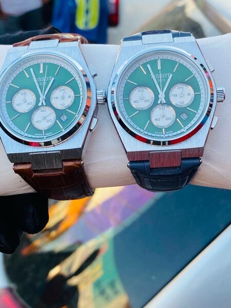 Montre Chronographe Tissu Élégante