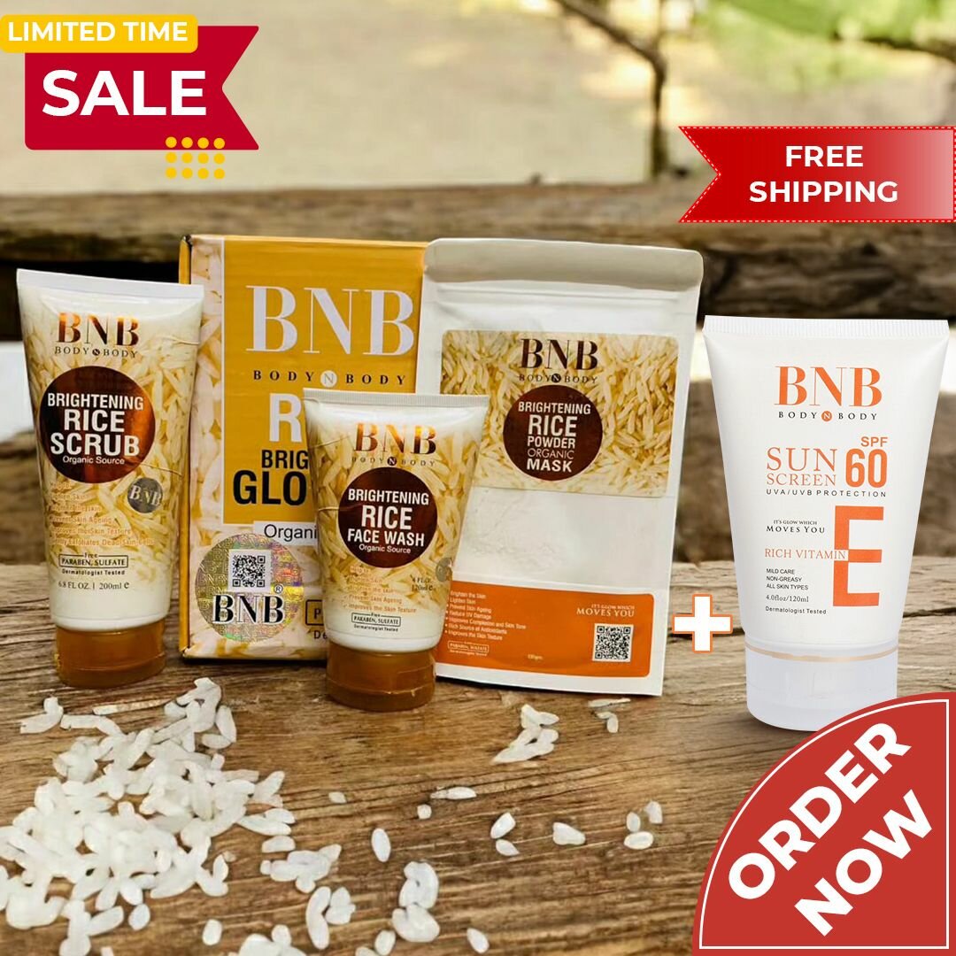 Rice Whiteing and glowing kit