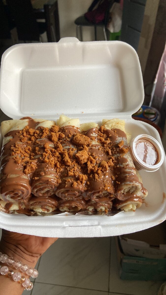 Crêpes au biscuit lotus