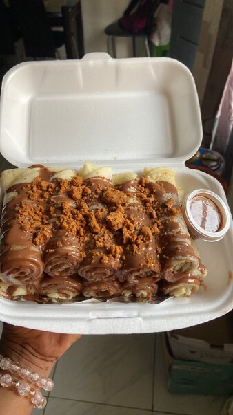 Crêpes au biscuit lotus