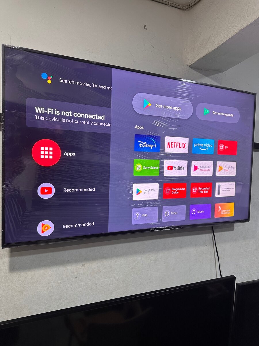 50inches full digital satellite android smart 4k SONY TV