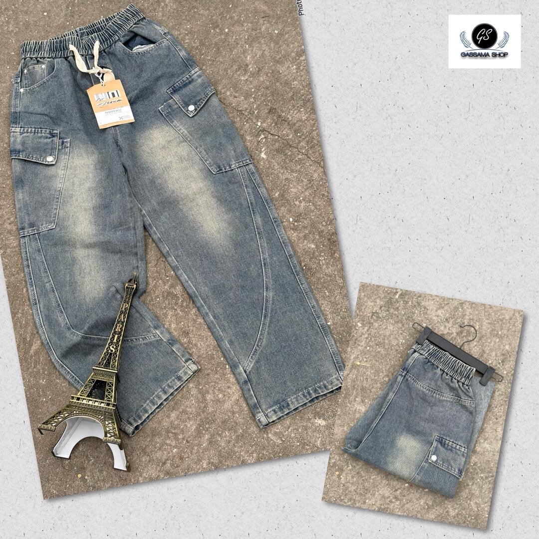 Jeans en denim décontractés