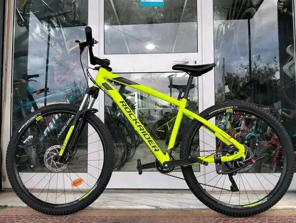 Vélo VTT Rockrider Jaune