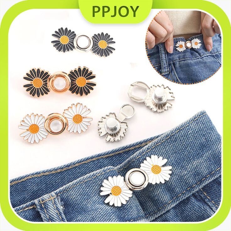 Boutons réglables marguerites