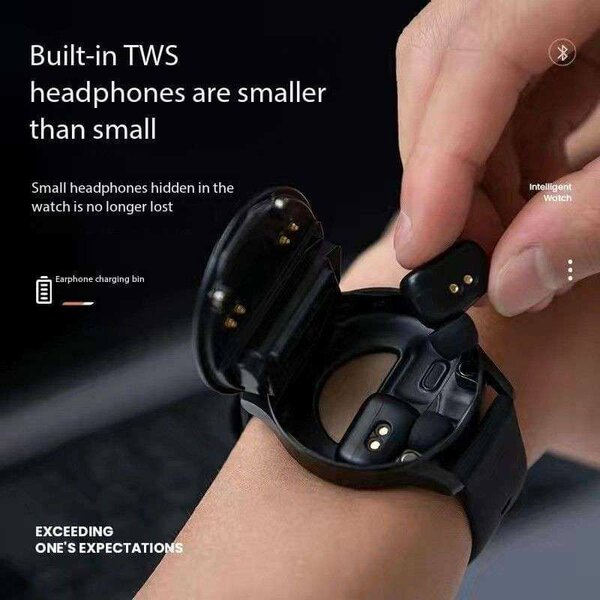 TWS earphone watch