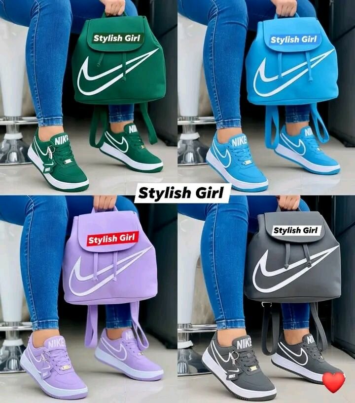 Ensemble Sac et Sneakers Femme