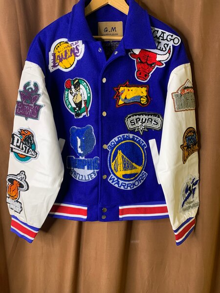 Veste Baseball NBA Patchwork