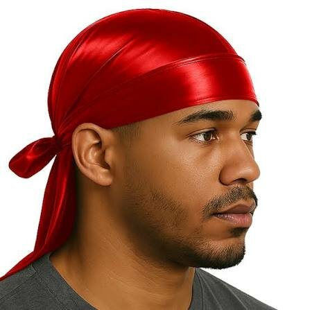Durag en soie brillant