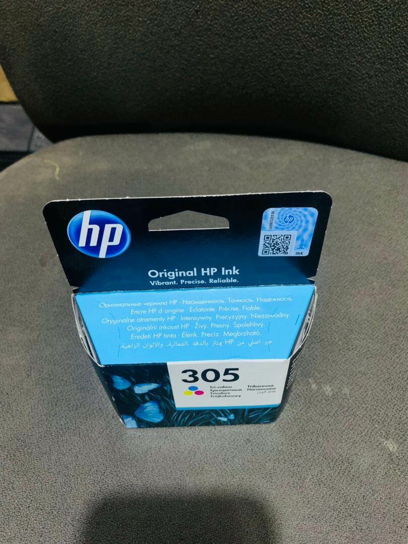 NEW HP 305 DESKJET INK TRI COLOUR CARTRIDGES (2710 PRINTER)