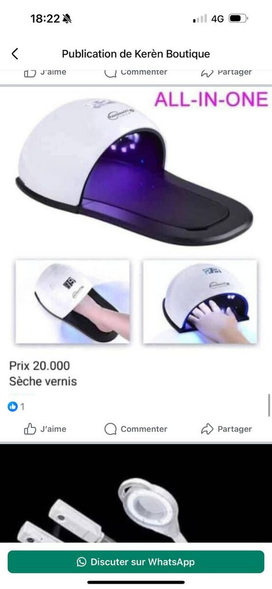 Lampe UV Séche Ongles Pro