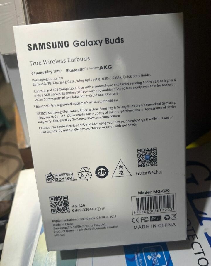 Samsung Galaxy Buds LED