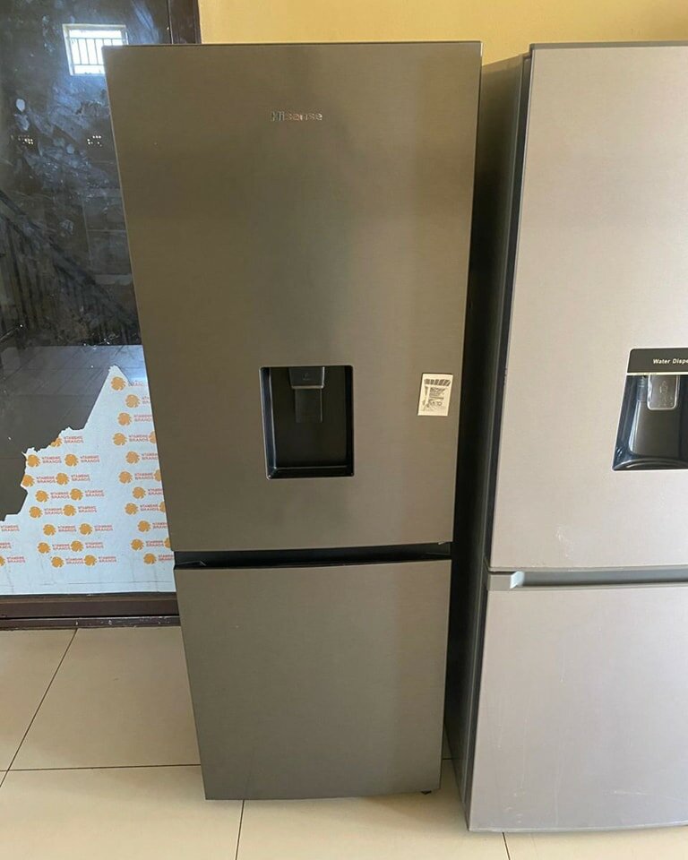 Preowned Hisense upright fridge 