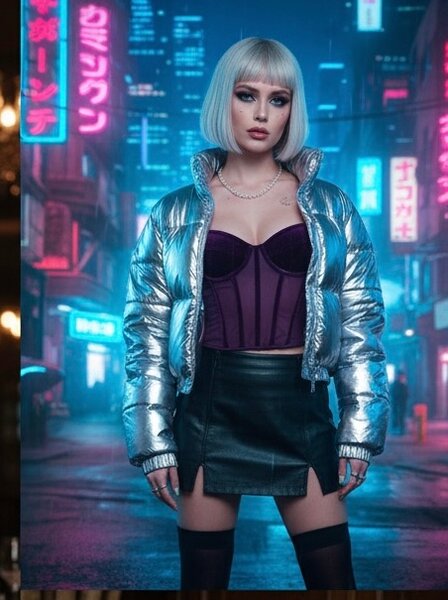 Corset bustier violet élégant