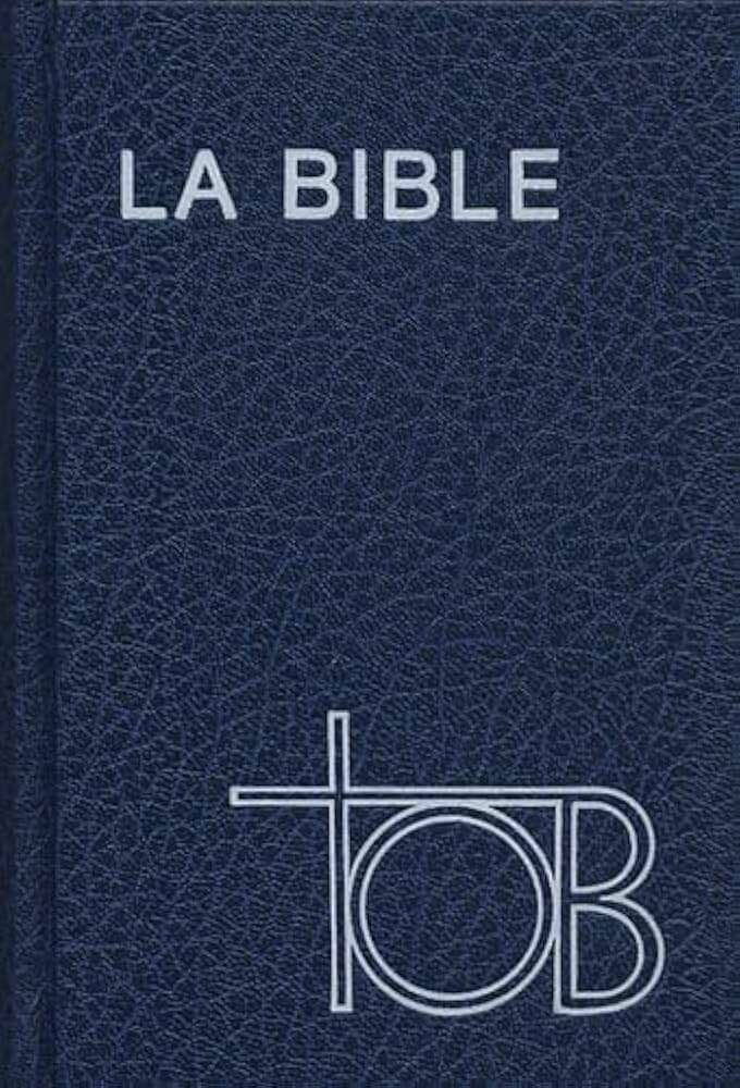 Bible TOB Édition