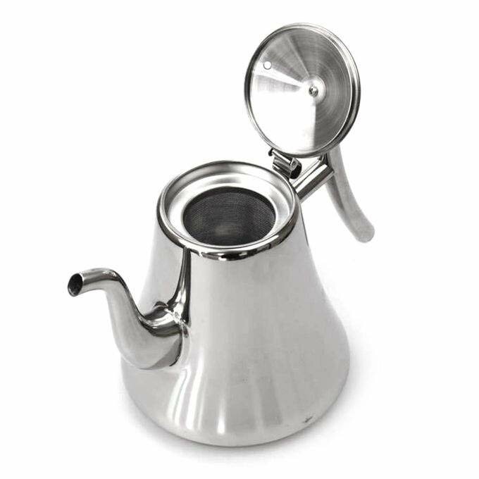 Théière en acier inoxydable