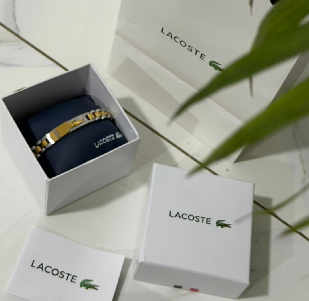 Bracelet luxe Lacoste stylé