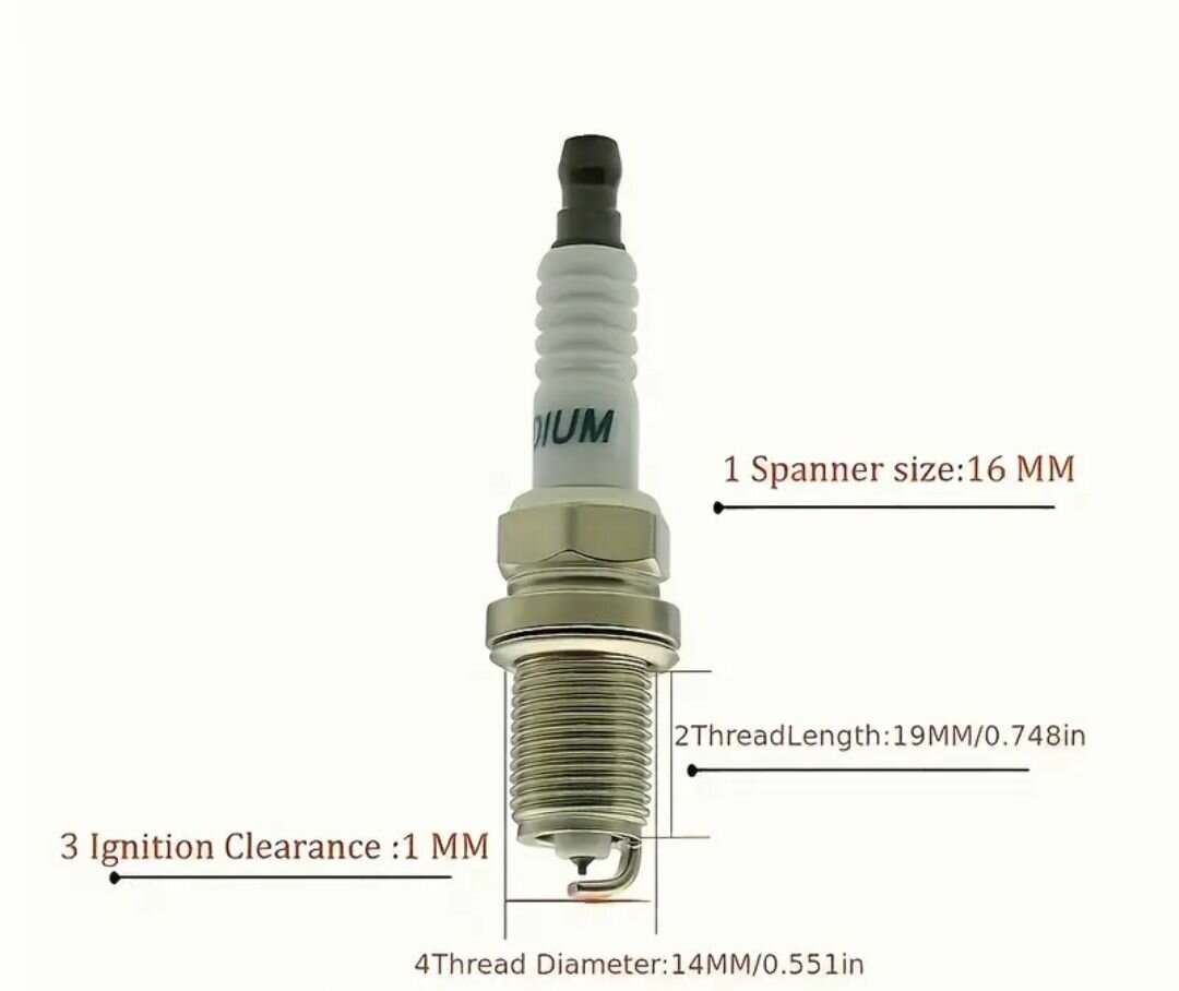 Bougies Allumage Iridium Haute Performance