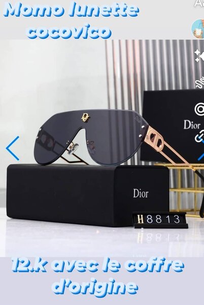Lunettes de soleil Dior élégantes