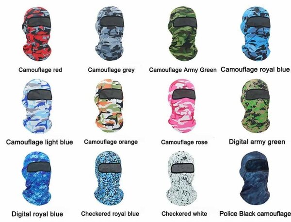 Cagoule Balaclava Camouflage