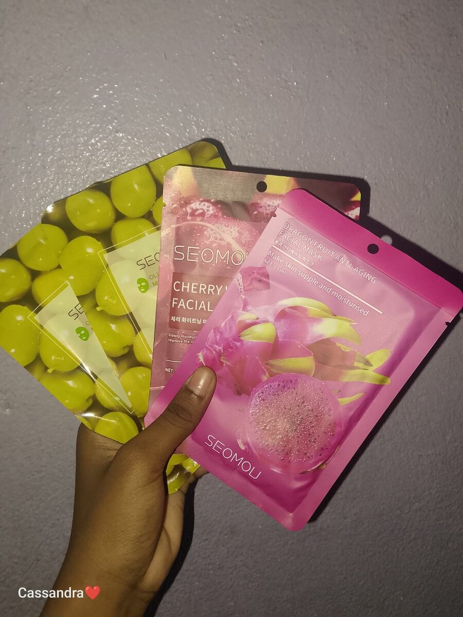 Masque de visage 250fr l'unité