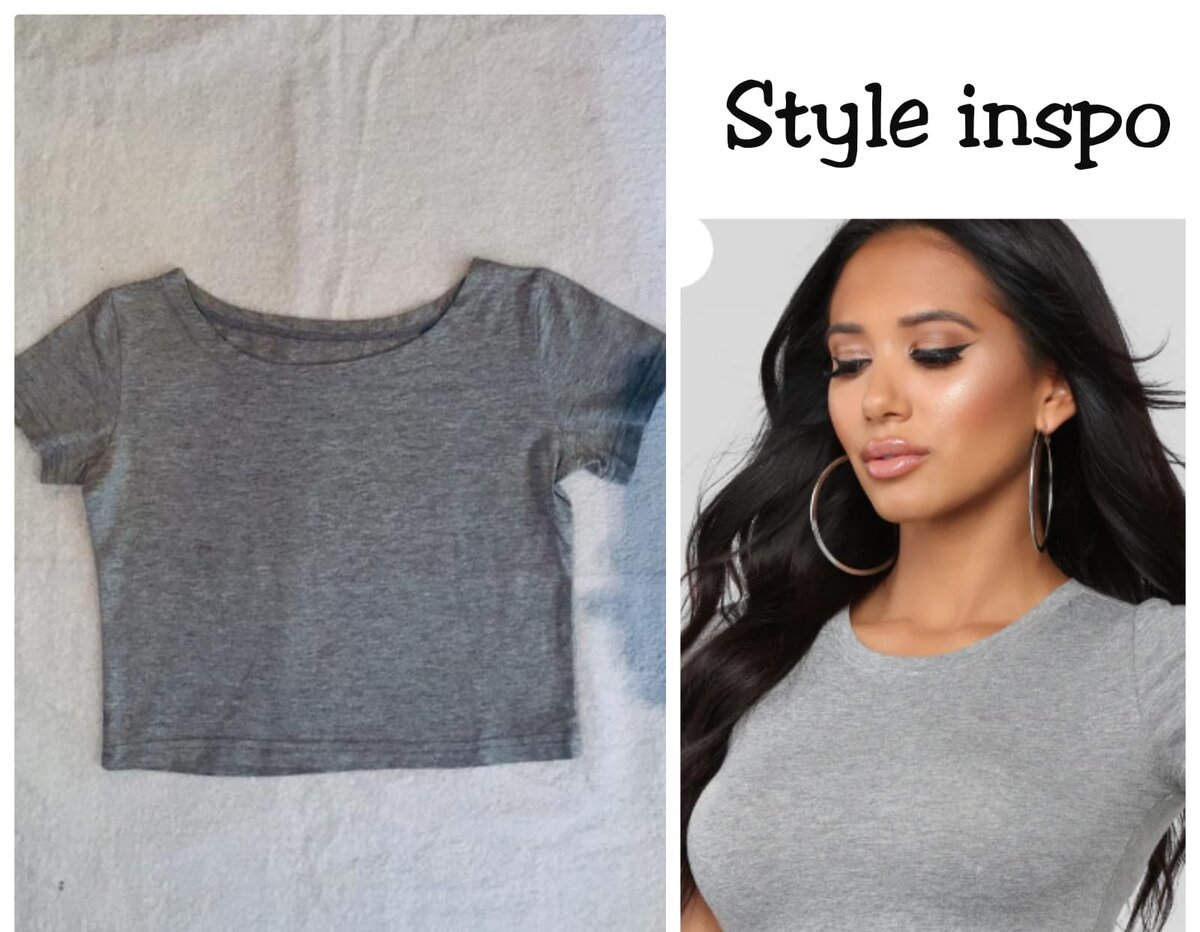 Salaula crop tops and tops