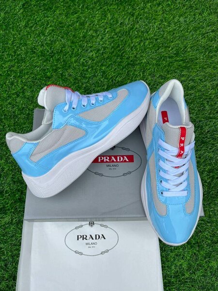 Sneakers Prada Milano Bleu