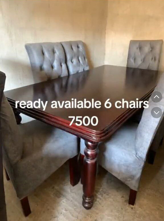 6 chairs