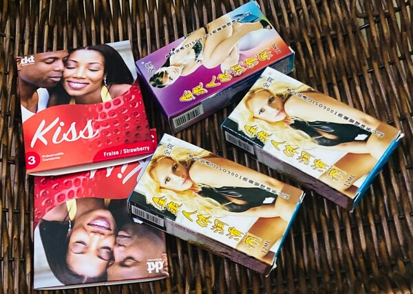 6 préservatifs + 3 lubrifiants