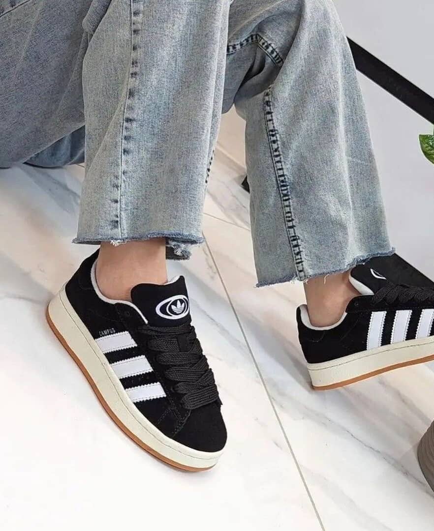 Baskets Adidas Campus Noires