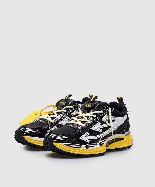 Baskets sport jaunes et noires