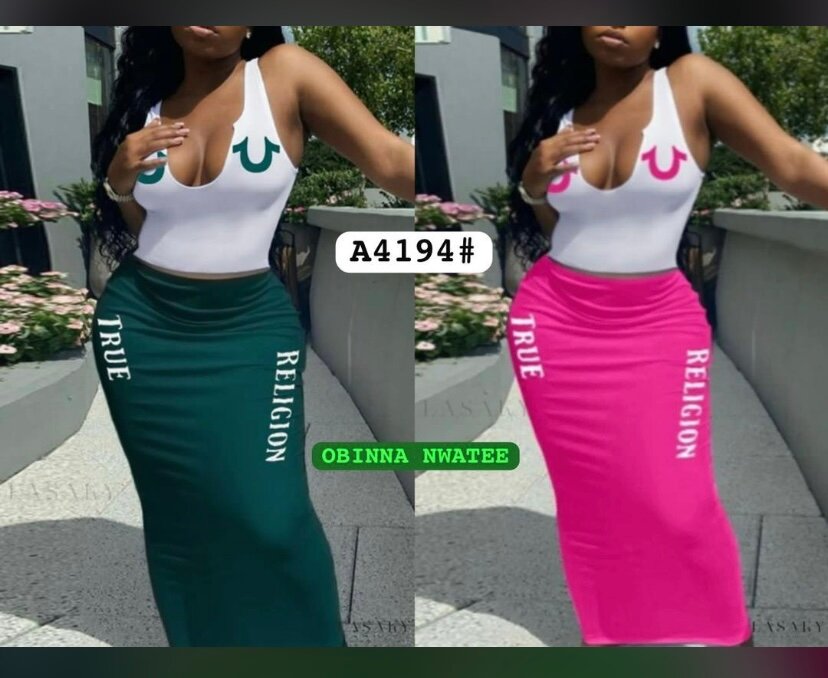 Ensemble débardeur et jupe