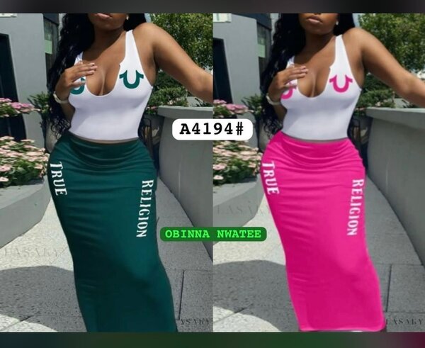 Ensemble débardeur et jupe