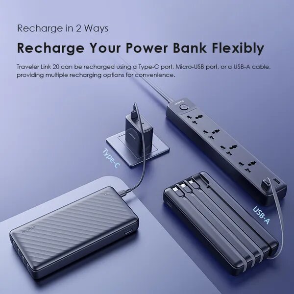 oraimo Traveler Link 20