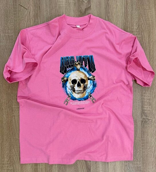 T-shirt en coton imprimé