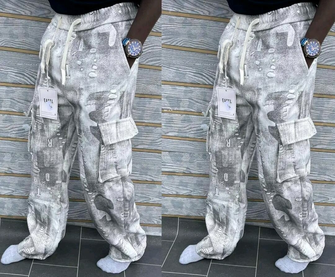 Pantalon cargo streetwear homme