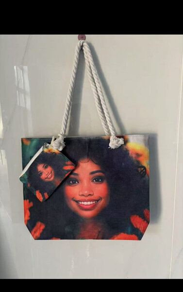 Sac à bandoulière imprimé coloré