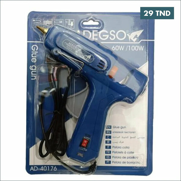 Pistolet à colle Degso 60W/100W